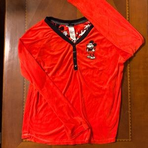 Red Mickey Sleep Shirt - soft!